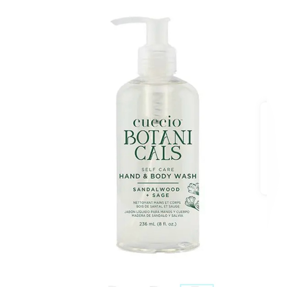 Cuccio Sandalwood & Sage Body Wash - Clear